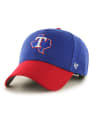 Texas Rangers 47 2T State Logo MVP Adjustable Hat - Blue