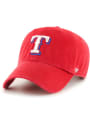 Texas Rangers 47 Clean Up Adjustable Hat - Red
