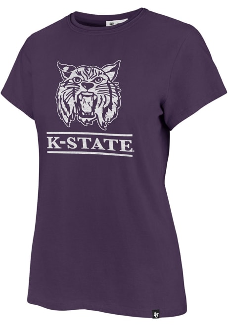K-State Wildcats Purple 47 Fineline Short Sleeve T-Shirt