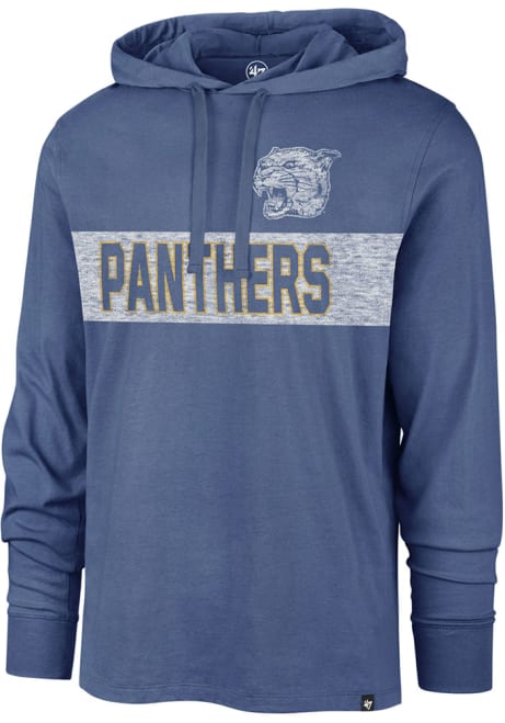 Mens Pitt Panthers Blue 47 Field Franklin Long Sleeve Fashion Hood