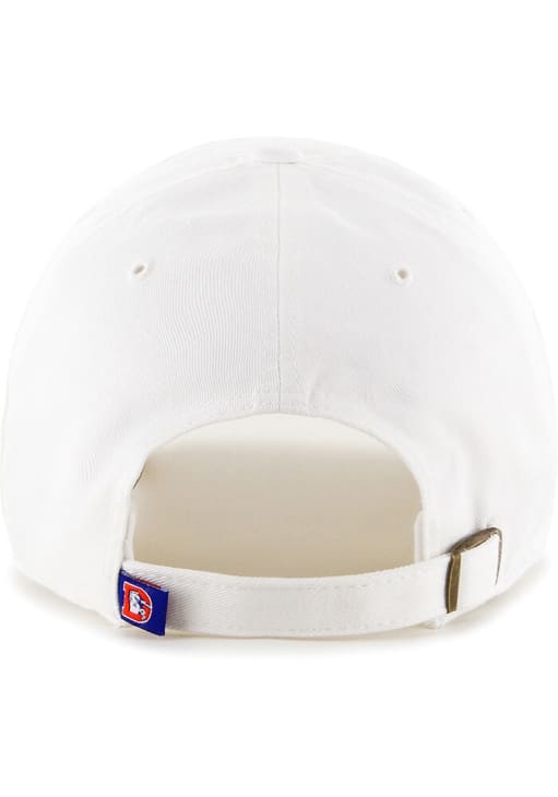 47 Denver Broncos Retro Clean Up Adjustable Hat - White
