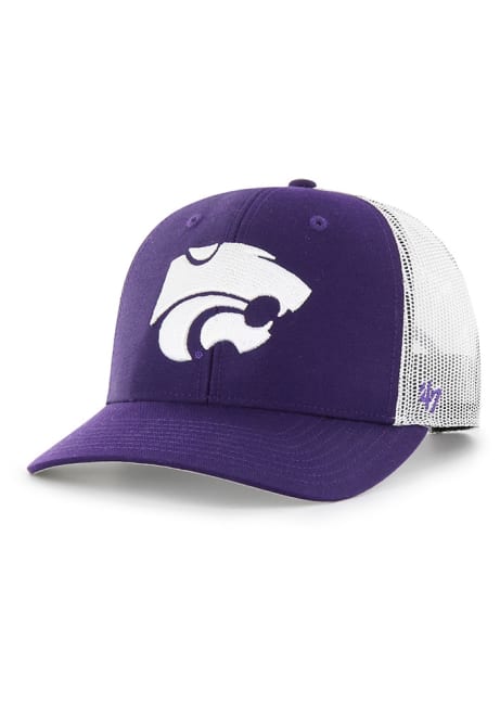 K-State Wildcats 47 Trucker Youth Adjustable Hat - Purple