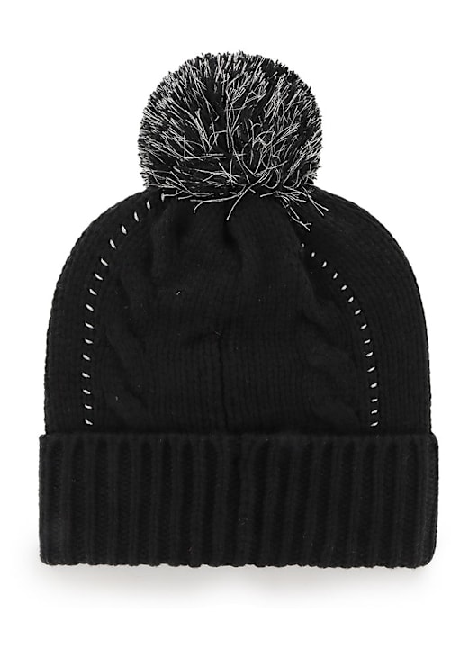 47 Pittsburgh Steelers Black Bauble Cuff Womens Knit Hat