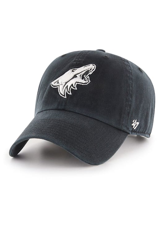Casquette Ajustable 47 Brand MVP – Arizona Coyotes, Noir, 85% Acrylique 15% Laine