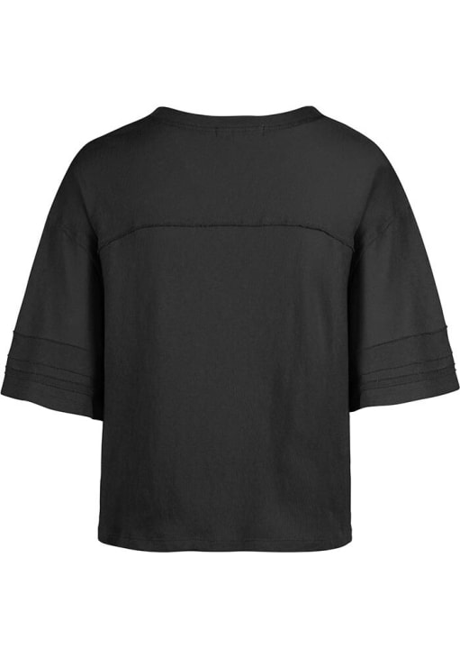 47 Pittsburgh Pirates Womens Black Wordmark Short Sleeve T-Shirt