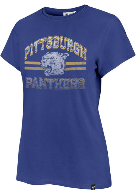 Pitt Panthers Blue 47 Bright Eyed Short Sleeve T-Shirt