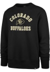 Main image for 47 Colorado Buffaloes Mens Black Varsity Arch Headline Long Sleeve Crew Sweatshirt