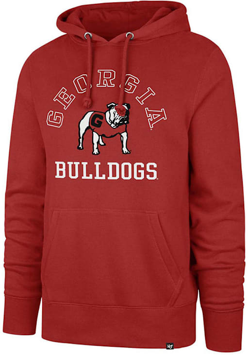 47 Georgia Bulldogs Mens Red Wind Down Hoodie 48014436