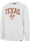 Main image for 47 Texas Longhorns Mens White Talk Up Headline Long Sleeve Fashion Sweatshirt