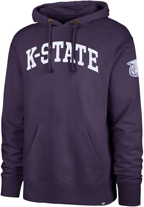 Mens K-State Wildcats Purple 47 Striker Hooded Sweatshirt
