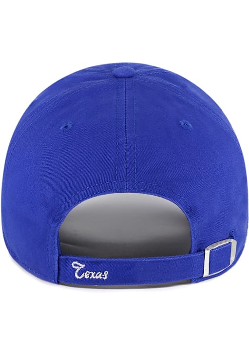 Texas Rangers 47 Womens ROYAL Sparkle Clean Up Adjustable Hat