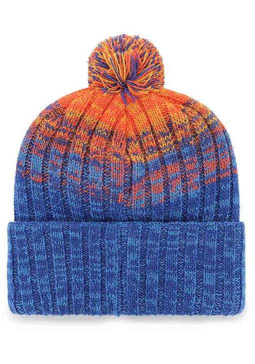 Head in the Clouds Knit Orange & Blue Cuffed Beanie OS Head in the Clouds Knit Orange & Blue Cuffed Beanie OS | eBay main image 3