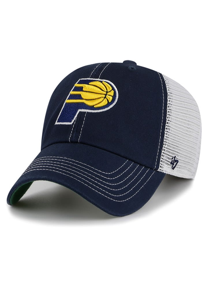 47 Indiana Pacers NAVY Trawler Clean Up Adjustable Hat - 48015737