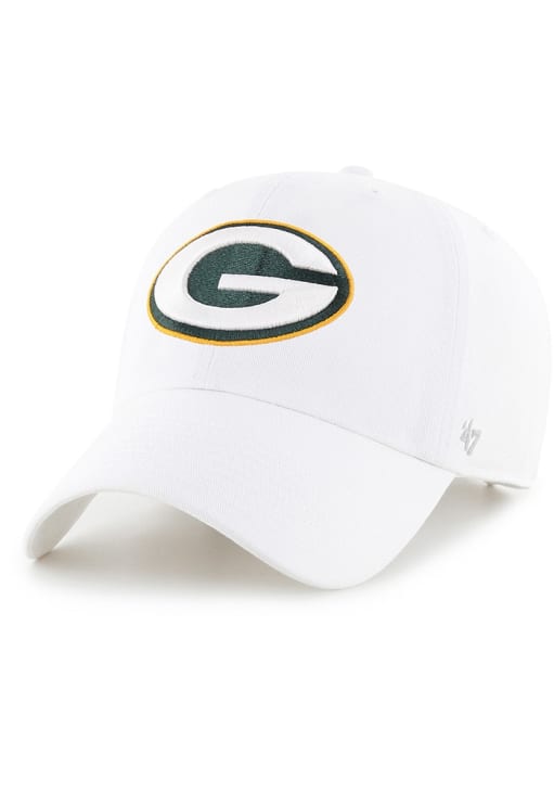 47 Green Bay Packers Clean Up Design Adjustable Hat - White
