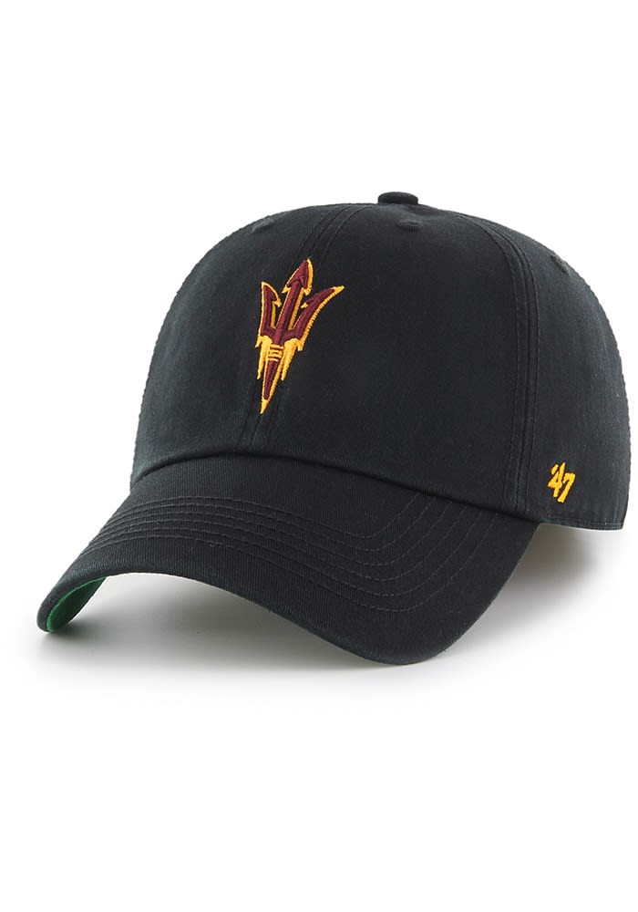 Arizona State Sun Devils Mens Franchise BLACK 47 Fitted Hat - 48015996