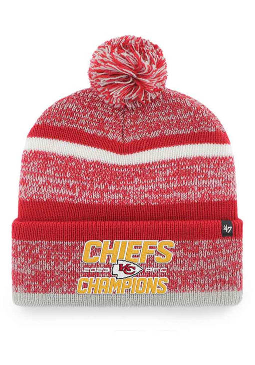 Kansas City Chiefs 47 Red Knit Hat