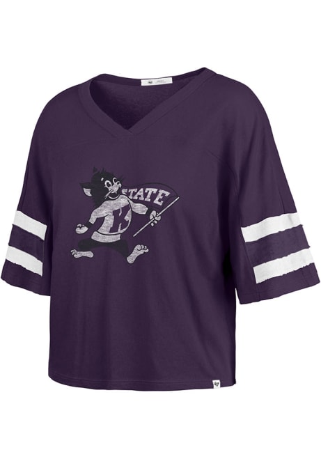 K-State Wildcats Purple 47 Premier Scout Short Sleeve T-Shirt