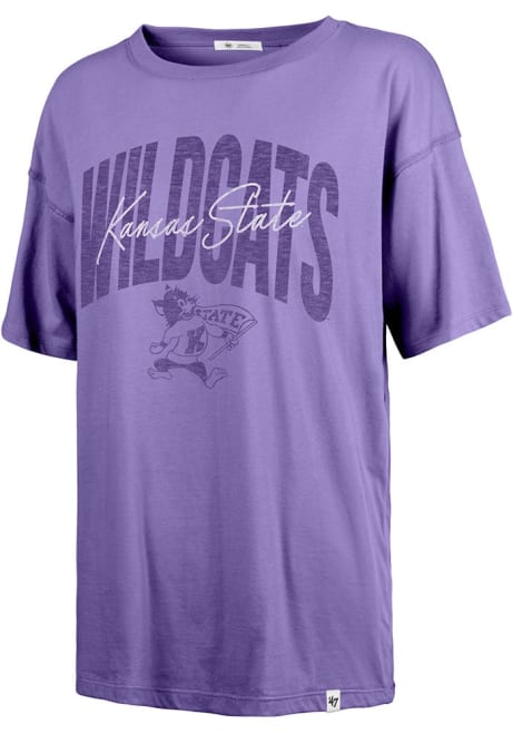 K-State Wildcats Purple 47 Luminance Sadie Short Sleeve T-Shirt