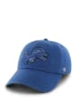 Detroit Lions 47 47 Franchise Fitted Hat - Blue