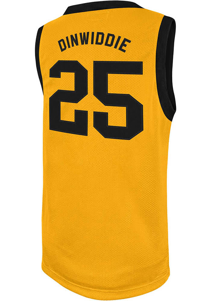 Spencer Dinwiddie Original Retro Brand Colorado Buffaloes Gold Replica Jersey