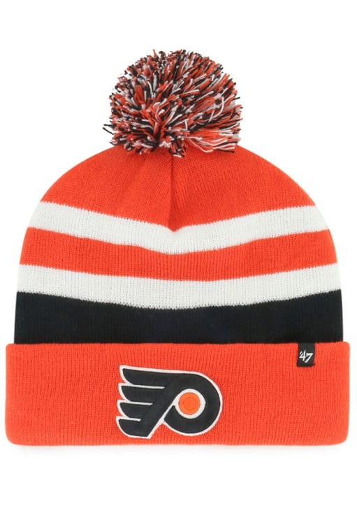 47 Philadelphia Flyers Orange State Line Mens Knit Hat