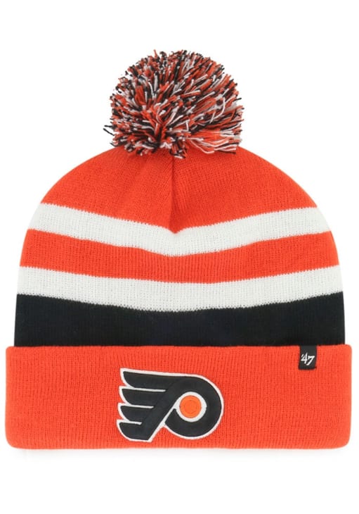 47 Philadelphia Flyers Orange State Line Mens Knit Hat