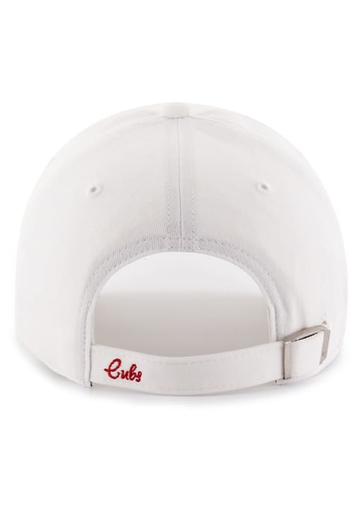 47 Chicago Cubs White 1979 Bear Sparkle Clean Up Womens Adjustable Hat