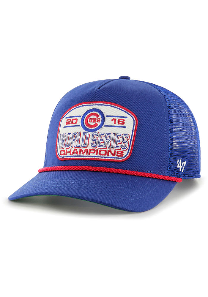 シカゴ・カブス 2016年ワールドシリーズキャップ 47 Chicago Cubs ROYAL 2016 World Series Champions Patch