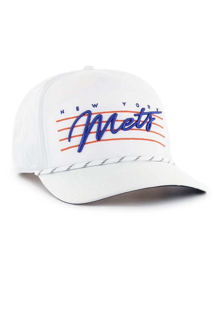 47 New York Mets White Downburst Hitch Adjustable Hat - 48018613