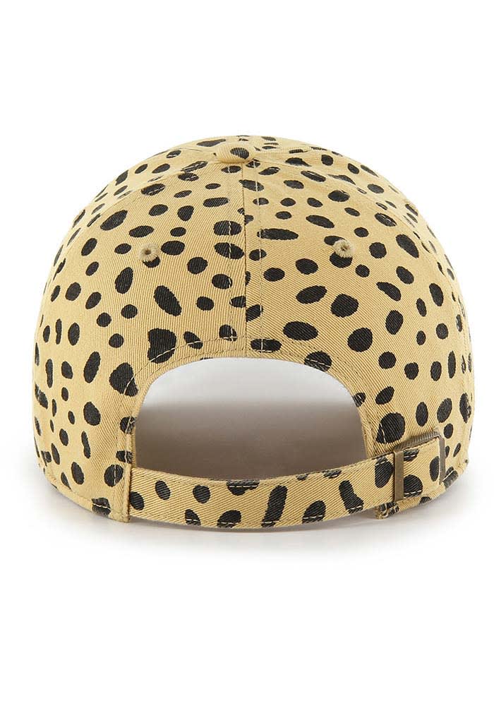 haya Milwaukee Bucks 47 Womens KHAKI Cheetah Clean Up Adjustable