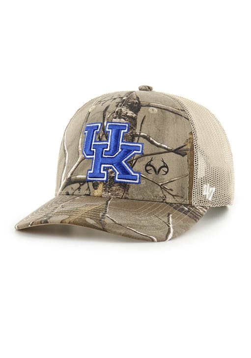 47 Kentucky Wildcats BROWN REALTREE 47 TRUCKER Adjustable Hat - Main Image
