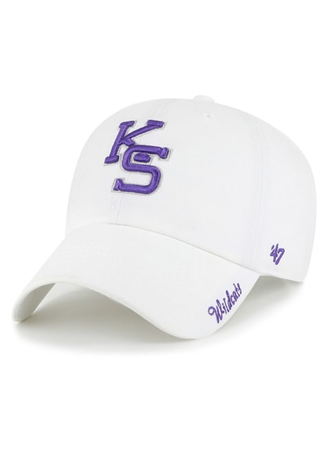 K-State Wildcats 47 Miata Clean Up Womens Adjustable Hat - White