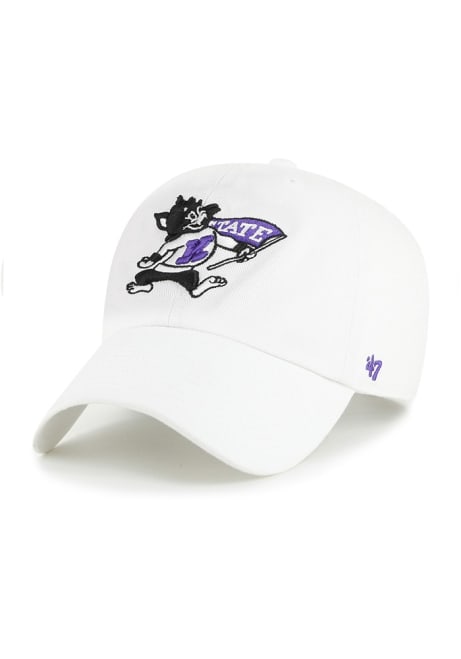 K-State Wildcats 47 Clean Up Infant Baby Adjustable Hat - White