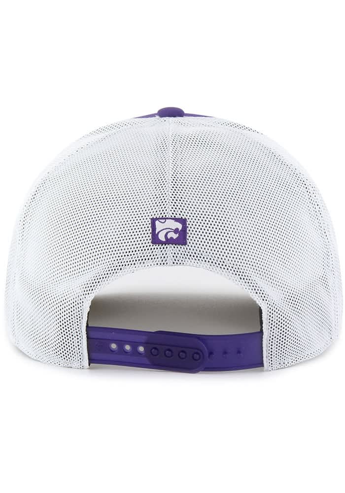 47 PURPLE K-State Wildcats Downburst Trucker Adjustable Hat