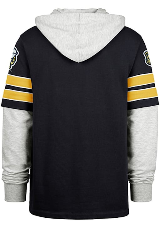 47 Michigan Wolverines Mens Blue Blitz Cornerback Fashion Hood