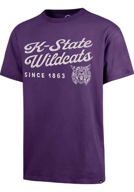 K-State Wildcats Purple 47 Carrick River Short Sleeve Fashion T Shirt