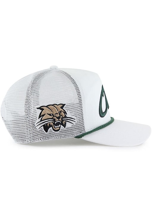 47 Ohio Bobcats White OVERHAND MESH 47 HITCH Adjustable Hat 48019603
