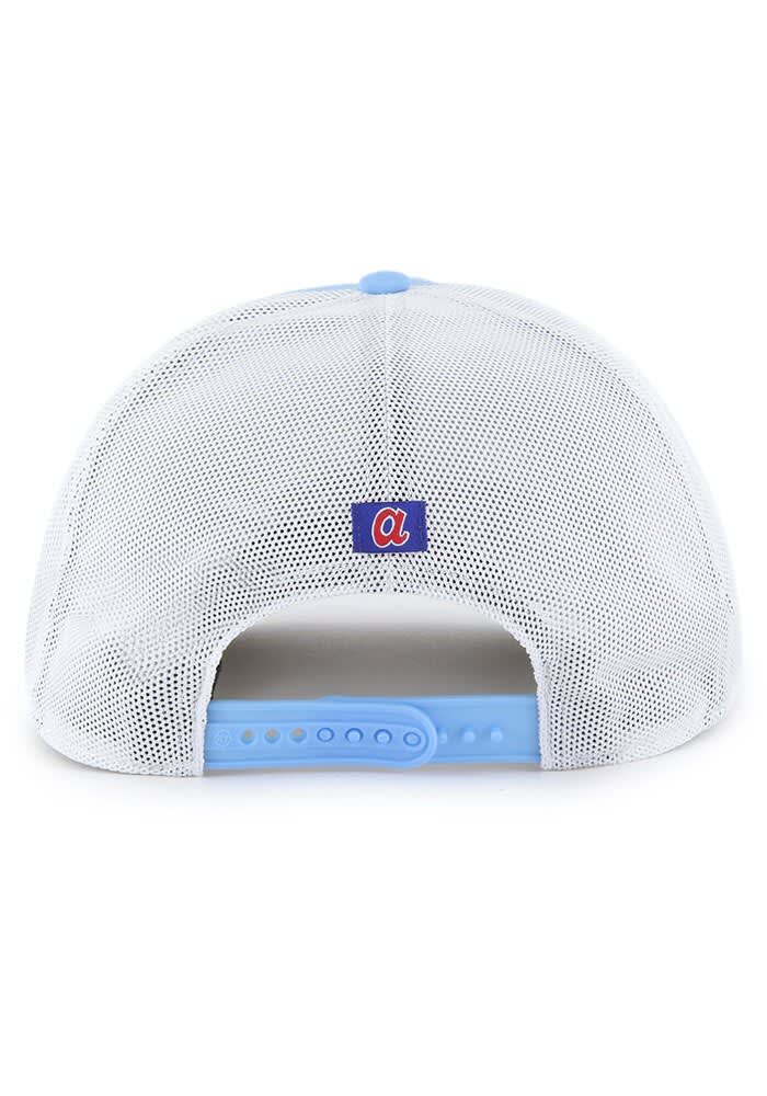 Braves メッシュキャップ ネイビー 47 Atlanta Braves NAVY DOWNBURST MESH 47 HITCH Adjustable Hat