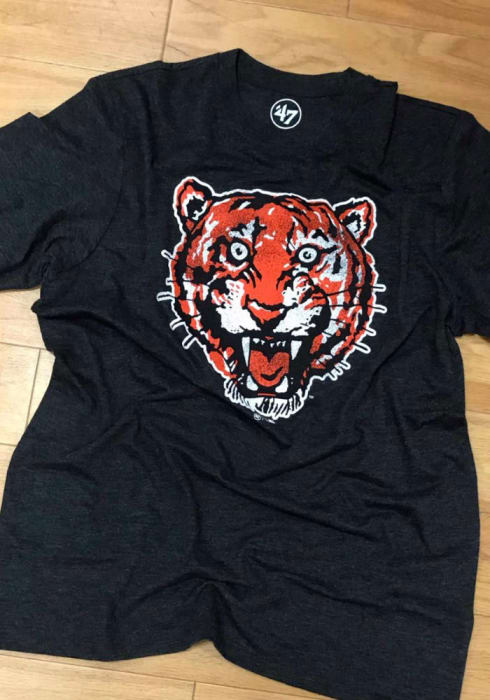 47 Tigers Match Short Sleeve Fashion T Shirt 