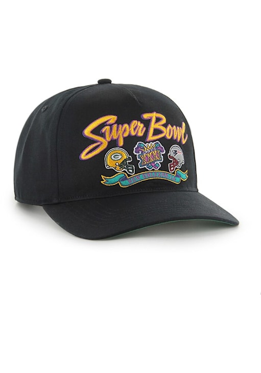 47 Green Bay Packers BLACK Super Bowl Dueling Arch Champ Hitch