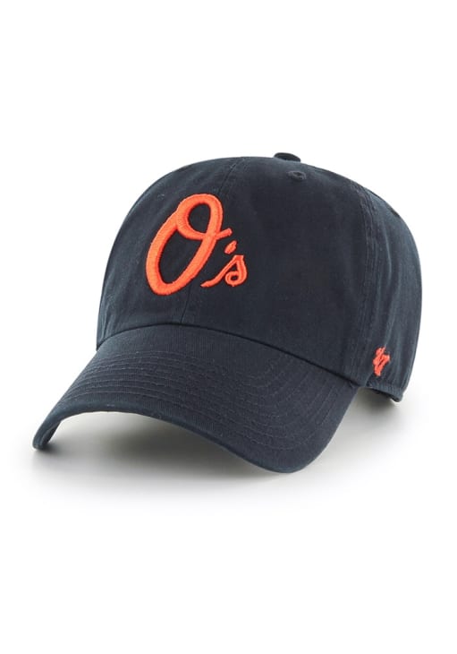 47 Baltimore Orioles Clean Up Designed Adjustable Hat - Black