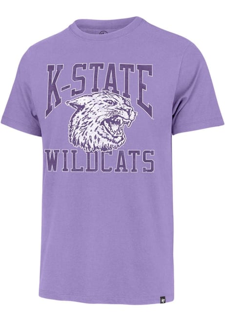 K-State Wildcats Lavender 47 Franklin Big Ups Short Sleeve Fashion T Shirt