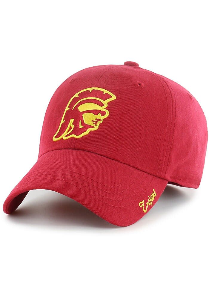 キャップ USC Trojans 47 Brand USC Trojans Men's 47 Brand Gray Arch Clean Up Hat | USC