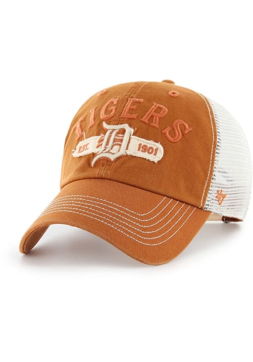 47 Detroit Tigers Riverbank Clean Up Adjustable Hat - Burnt Orange