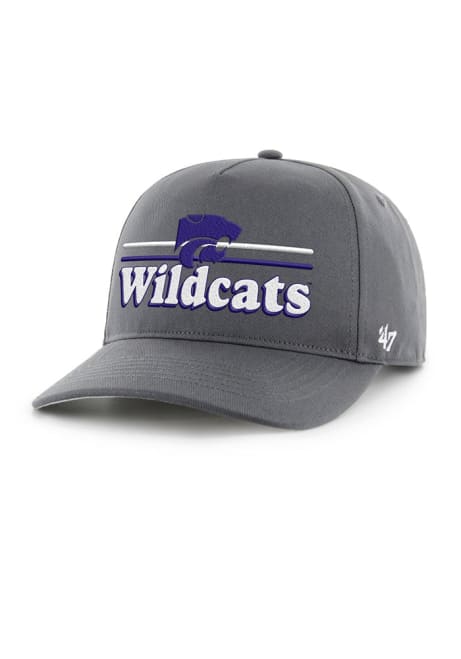 47 Charcoal K-State Wildcats DOMESTIC CAMPSCAPE 47 HITCH Adjustable Hat