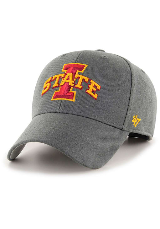 47 Iowa State Cyclones GREY MVP Adjustable Hat 48020937