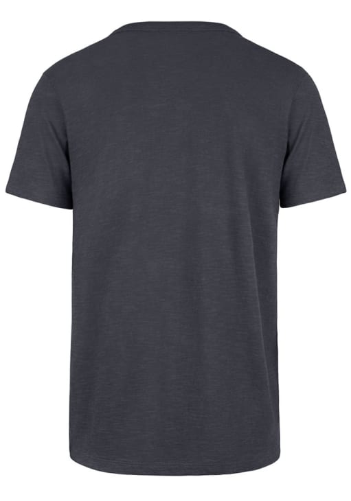 47 Michigan Wolverines Blue Wordmark Design Short Sleeve Fashion T Shirt