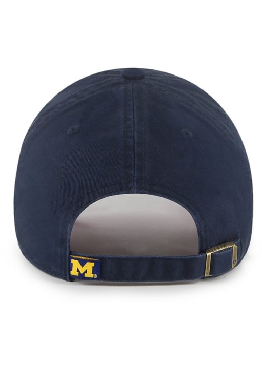 47 Michigan Wolverines Clean Up Adjustable Hat - Blue