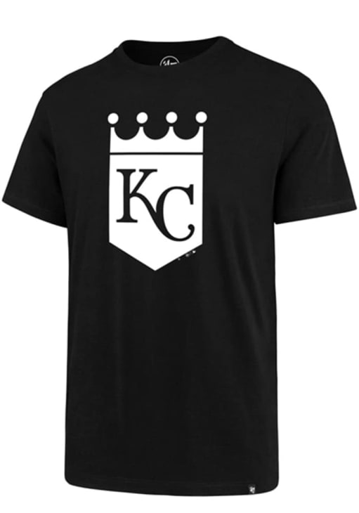 47 Kansas City Royals Black  Super Rival Short Sleeve T Shirt