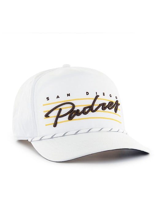 47 San Diego Padres White Downburst Hitch Adjustable Hat 48022069